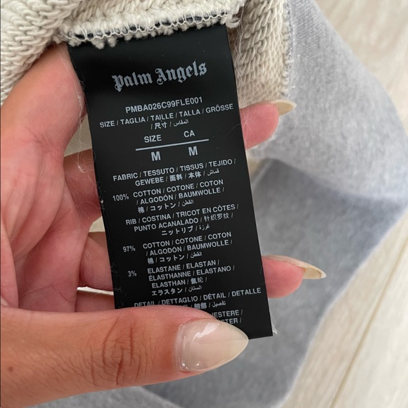 Palm Angel grey crew neck - Picture 3 of 3